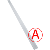 Аварийный светодиодный светильник Айсберг колотый лед, 1х36, 12 Вт, IP65/20 БАП